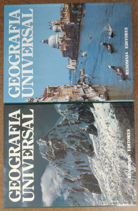 Geografia Universal - 9 livros com atualização na caixa original
