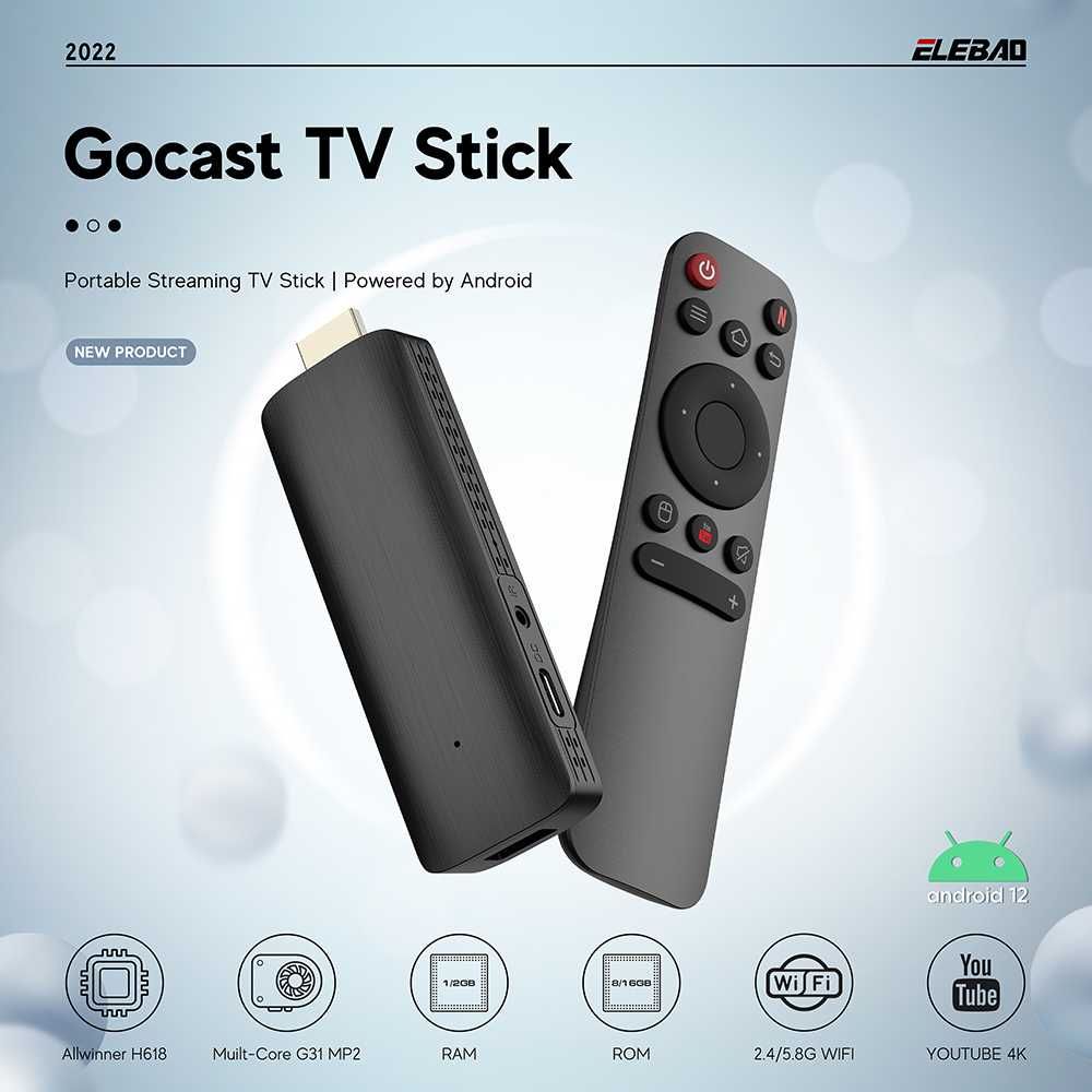 Tv Stick Android 4k Allwinner H618 - Entrega em 24/48H