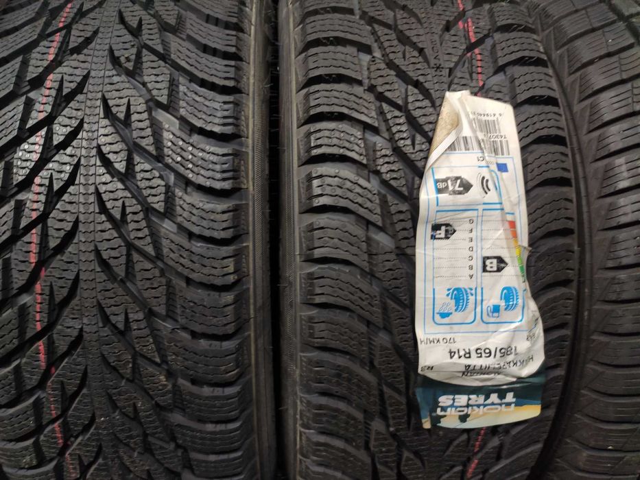 2 Opony zimowe nowe Nokian HAKKAPELIITTA R3 XL 185/65R14 86R XL