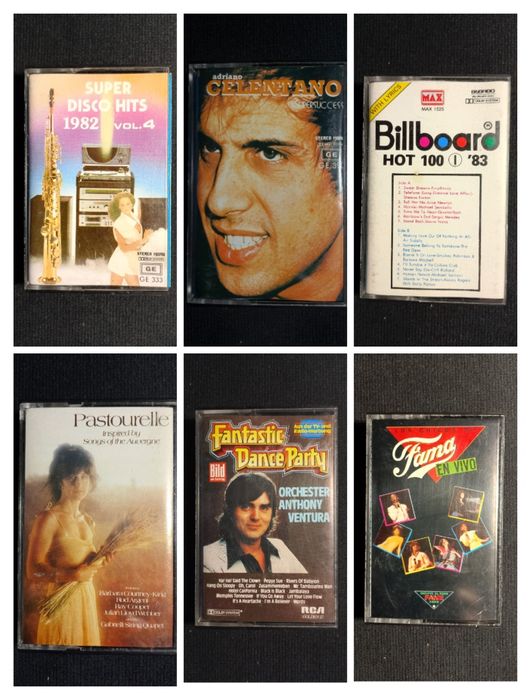 Аудиокассеты 1980-х. RCA Records. Сингапур