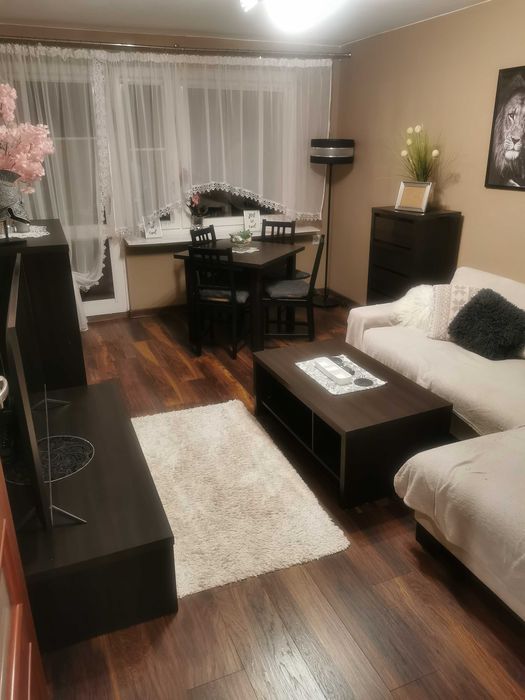 Mieszkanie na wynajem - umeblowane 53m² 3 pokoje, balkon, RTV oraz AGD