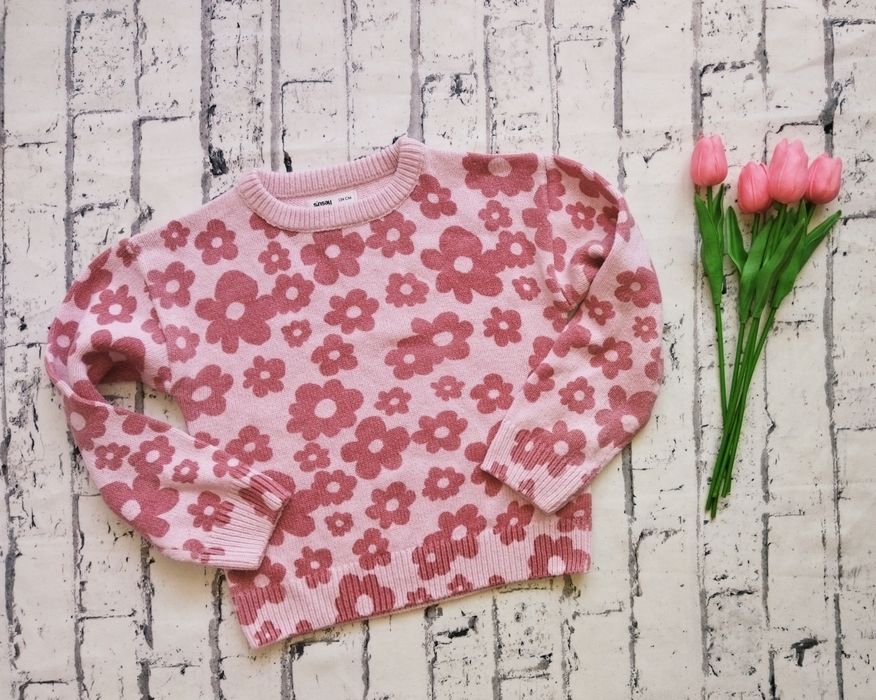 Sweterek dziewczynka 134