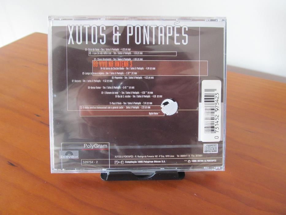 CD Xutos & Pontapés - Ao Vivo na Antena 3 (Acústico) - NOVO!!