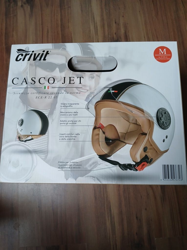 Nowy kask crivit roz M