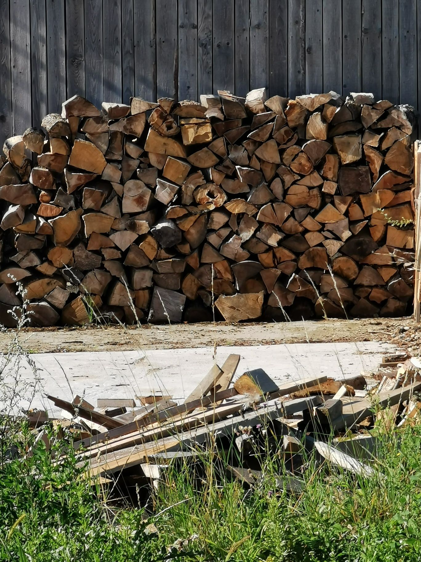 Drewno opałowe różne grube drobne twarde