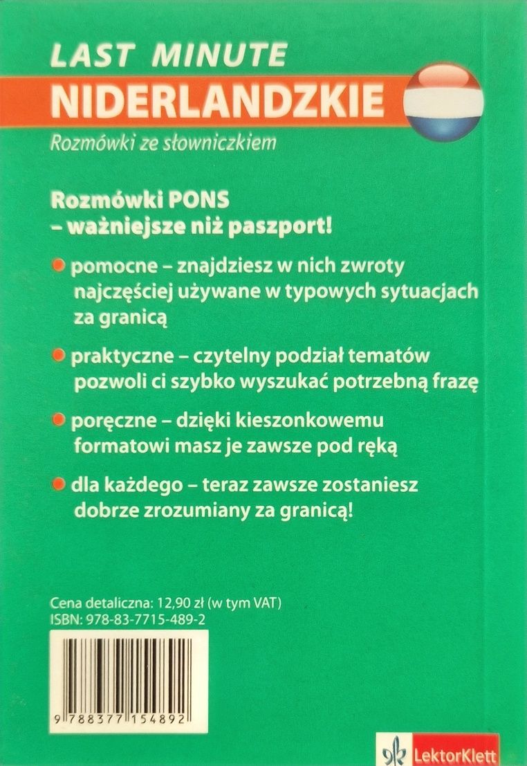 Rozmówki polsko-niderlandzkie ze słowniczkiem + GRATIS