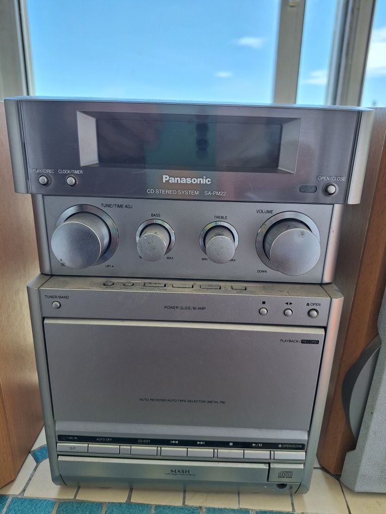 Sistema stereo Panasonic