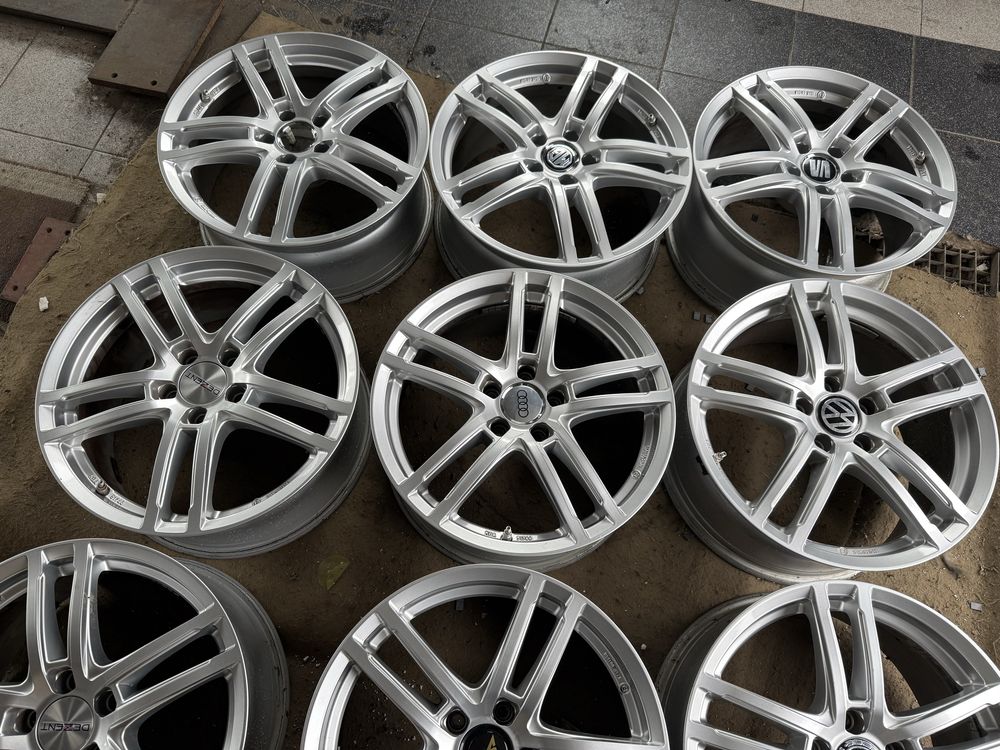 Felgi aluminiowe ET 38 8jx18” 5x112 Mercedes Audi Seat VW MG Cupra