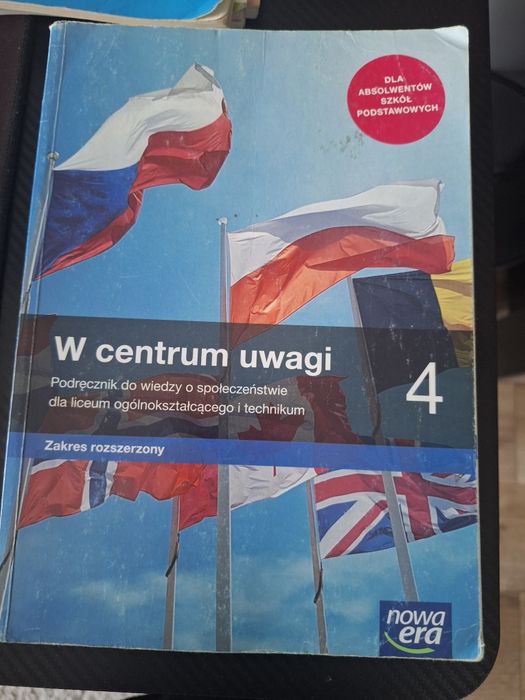 Sprzedam podręcznik do WOS klasa4 liceum I technikum