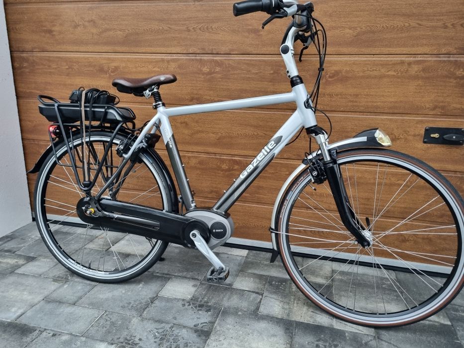 Rower elektryczny holenderski Gazelle Orange C7  Bosch  Magura