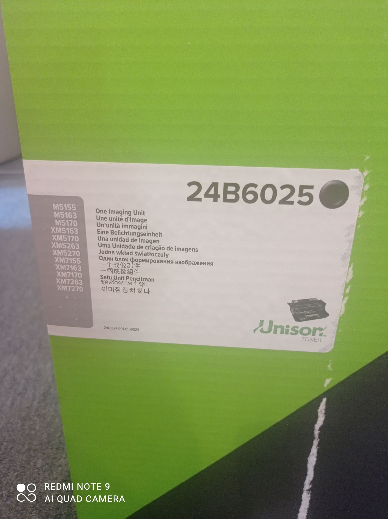 NOWY wkład światłoczuły (bęben) LEXMARK 24B6025