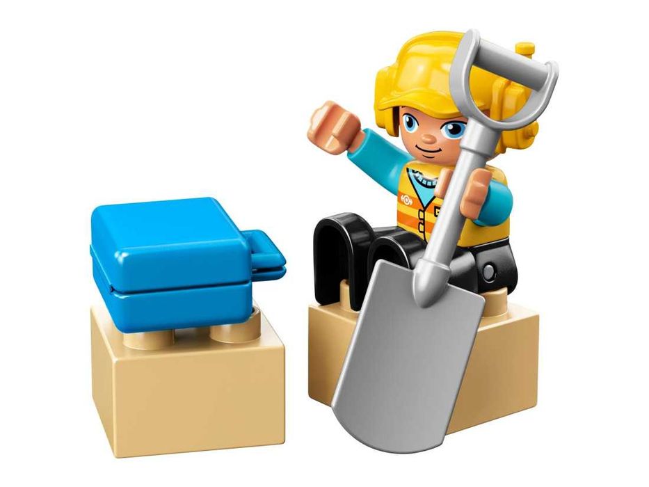 LEGO DUPLO Потяг/Залізниця (10874) та додаткові набори рельсів та міст