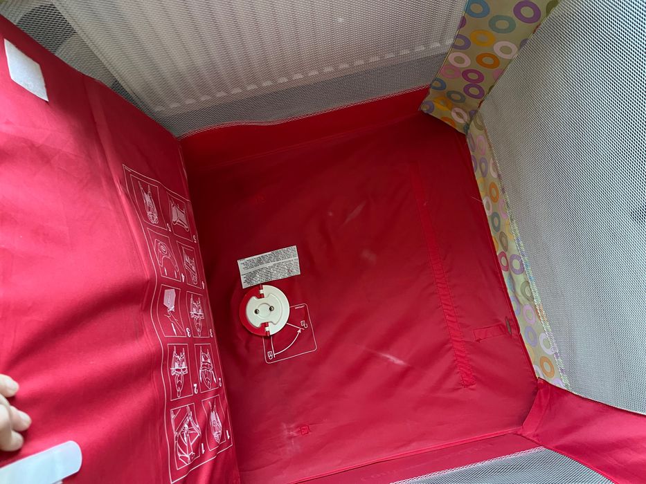 Łóżeczko turystyczne dla niemowlaka – oddam za darmo