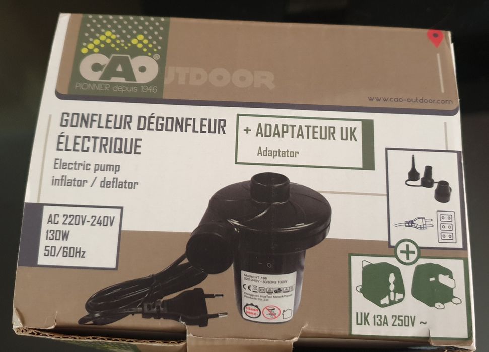 Bomba eletrica para colchões, shishas etc