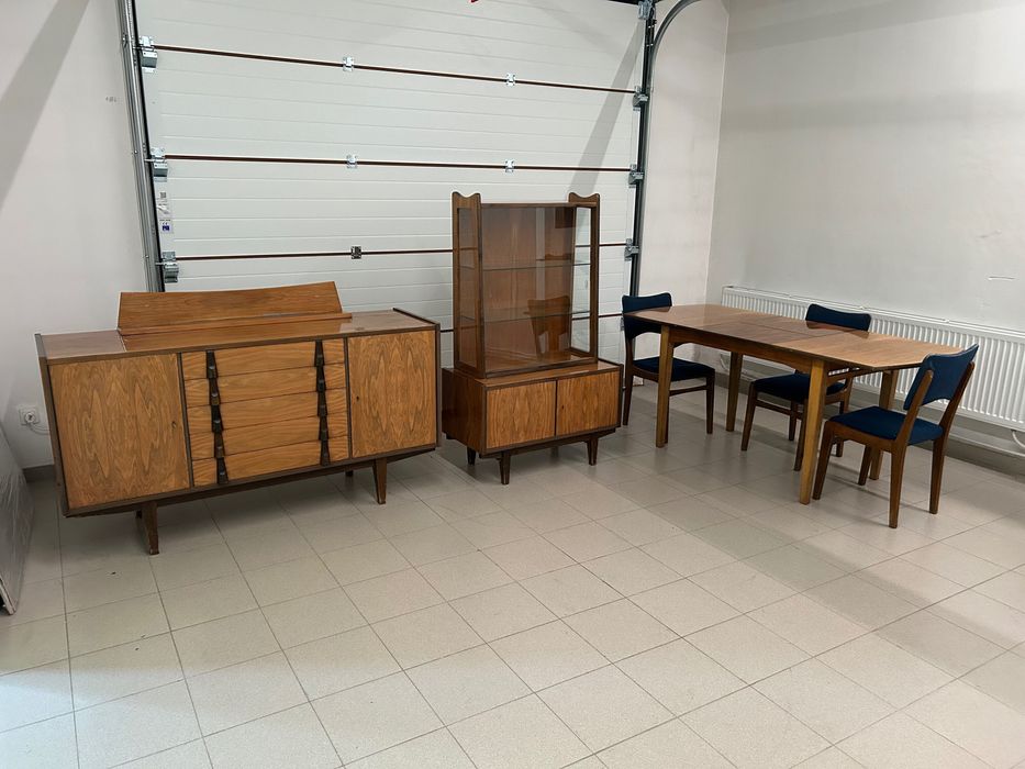 Rajmund Hałas zestaw mebli PRL