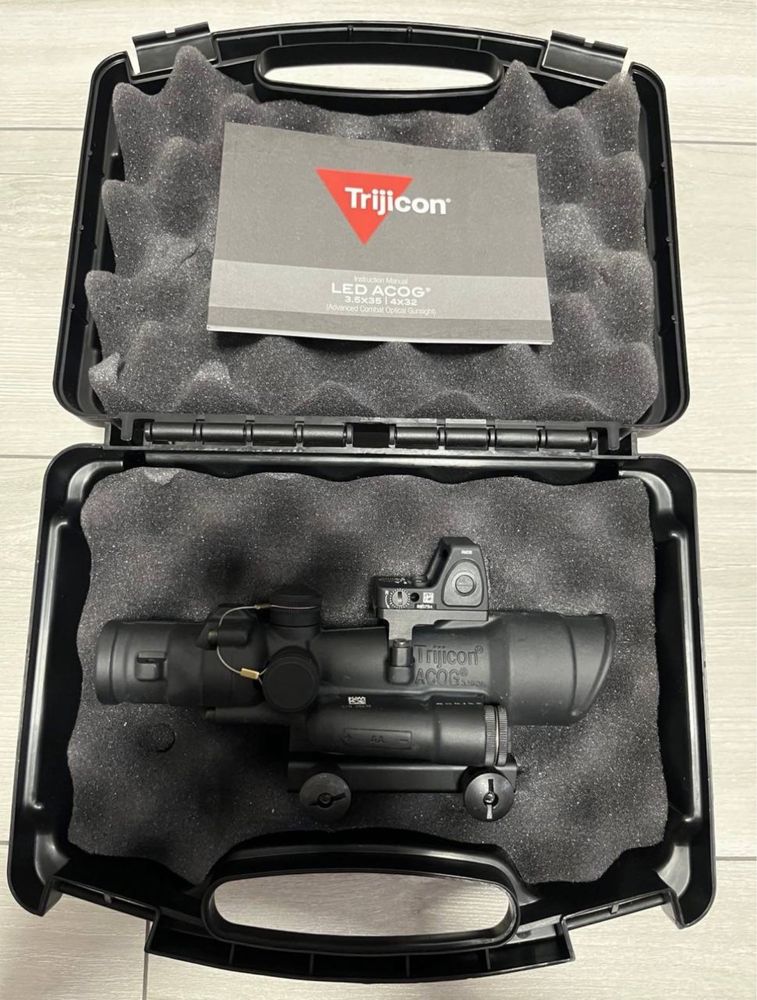 приціл Trijicon ACOG 3,5*35 LED+RMR 2