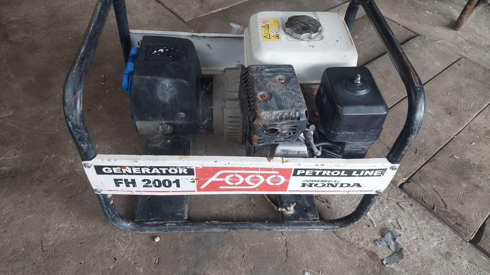 Agregat prądotwórczy FOGO FH 2001 Honda