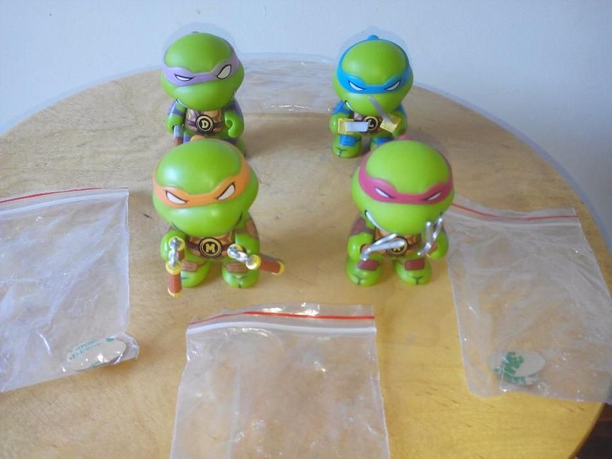 Teenage Mutant Ninja Turtles - 4 Figuras