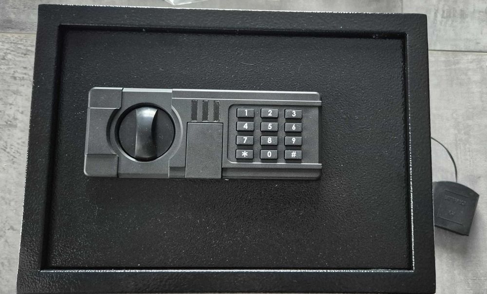 Sejf Sanfnz 25L pancerny ognioodporny wodoodporny alarm