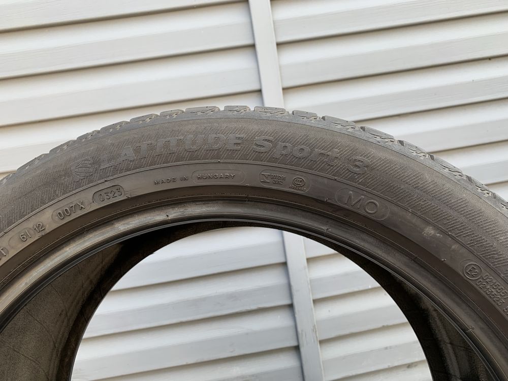 Пара літніх шин Michelin 285/40 R20 Latitude Sport 3