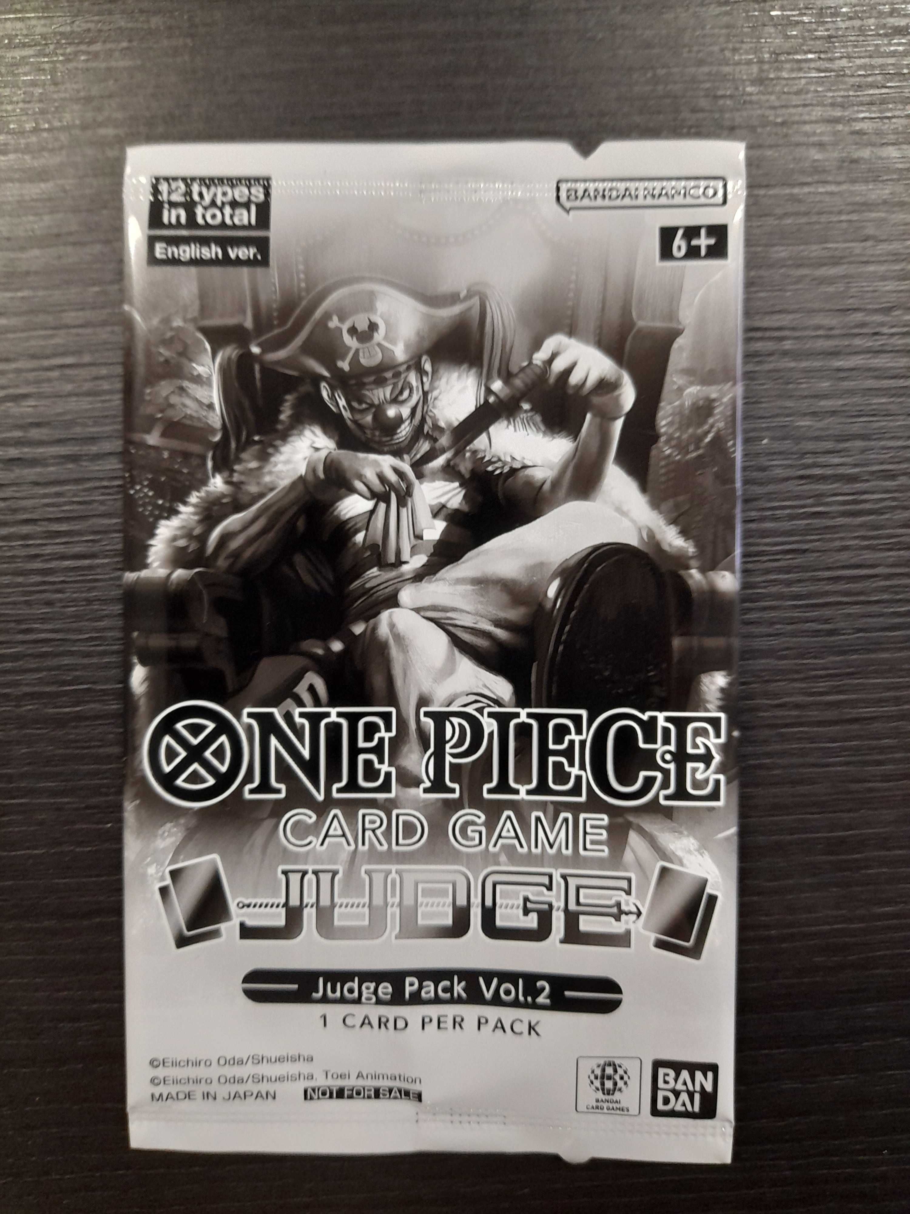 One Piece Judge promos packs x4