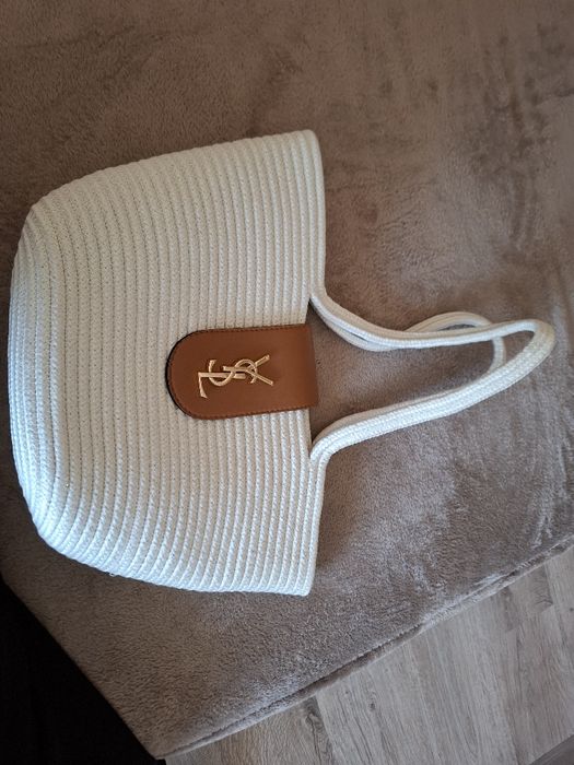 Torebka YSL biały beż