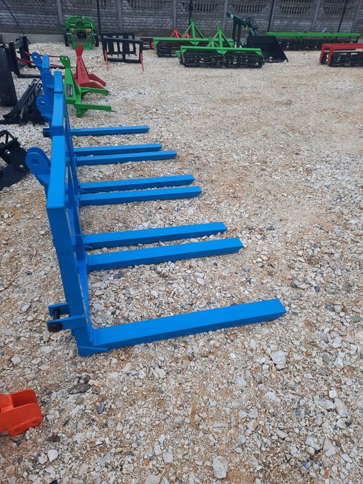 Widły do palet paleciak na tył ciągnika solidny wzmocniony DOSTAWA