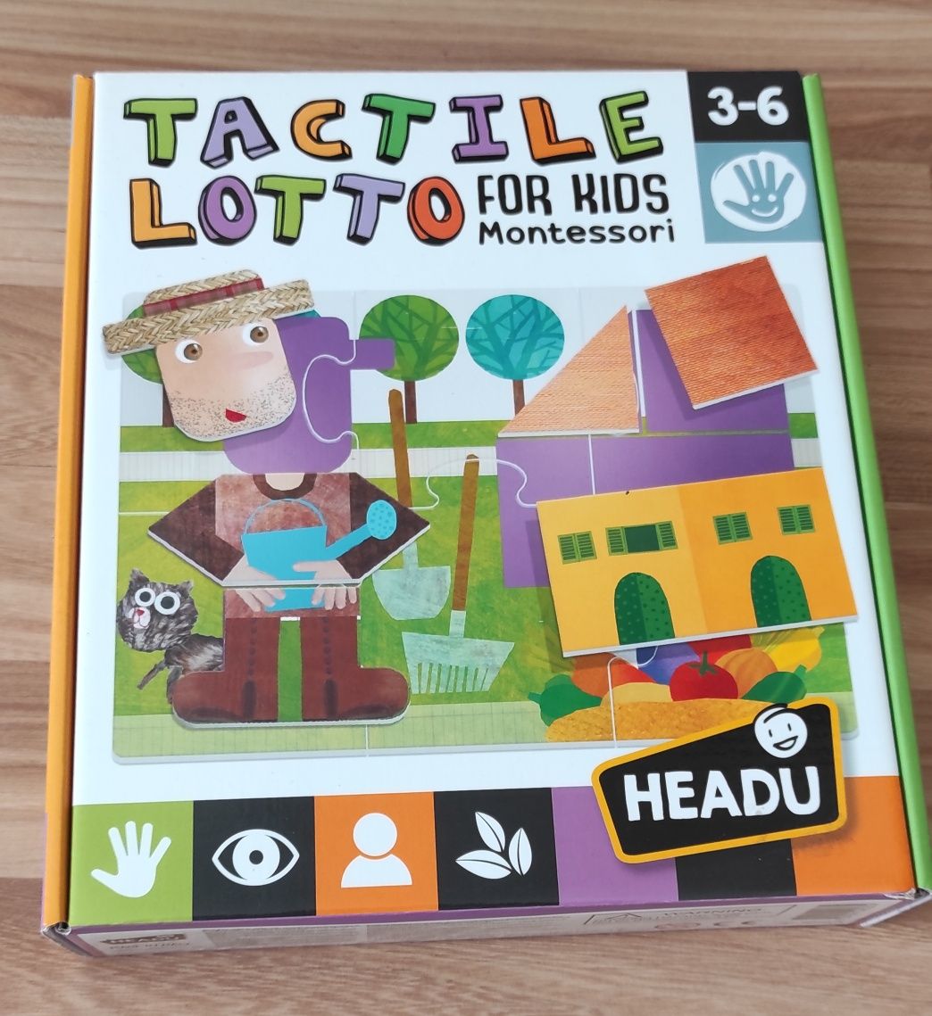 Tactile lotto for kids - układanka, puzzle