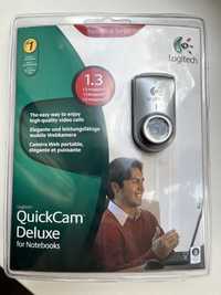 Веб-камера нова Logitech QuickCam deluxe for notebooks