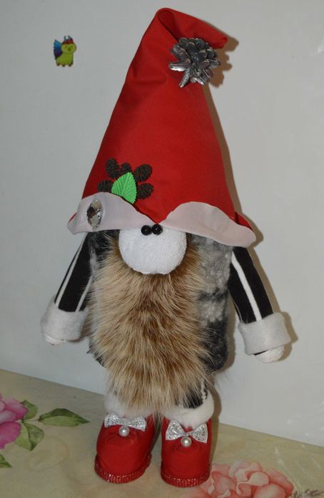 Новогодний очаровательный гном ручной работы... есть варианты