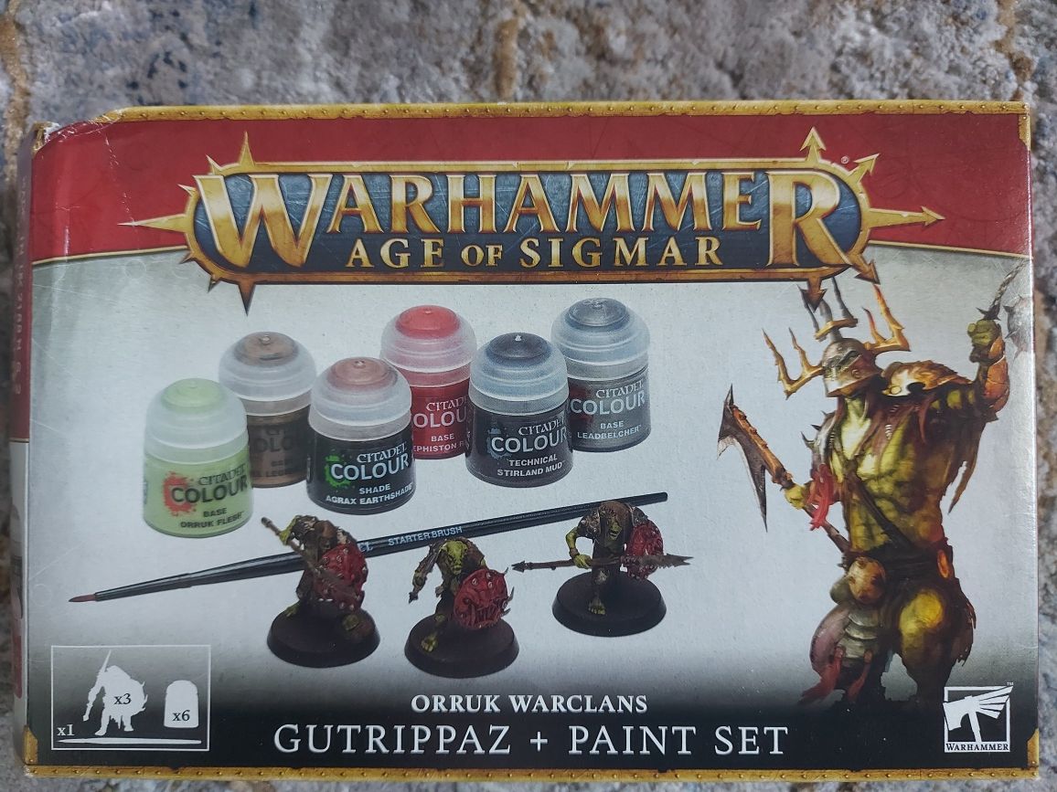 Gutrippaz olis paint set Age of Sigmar