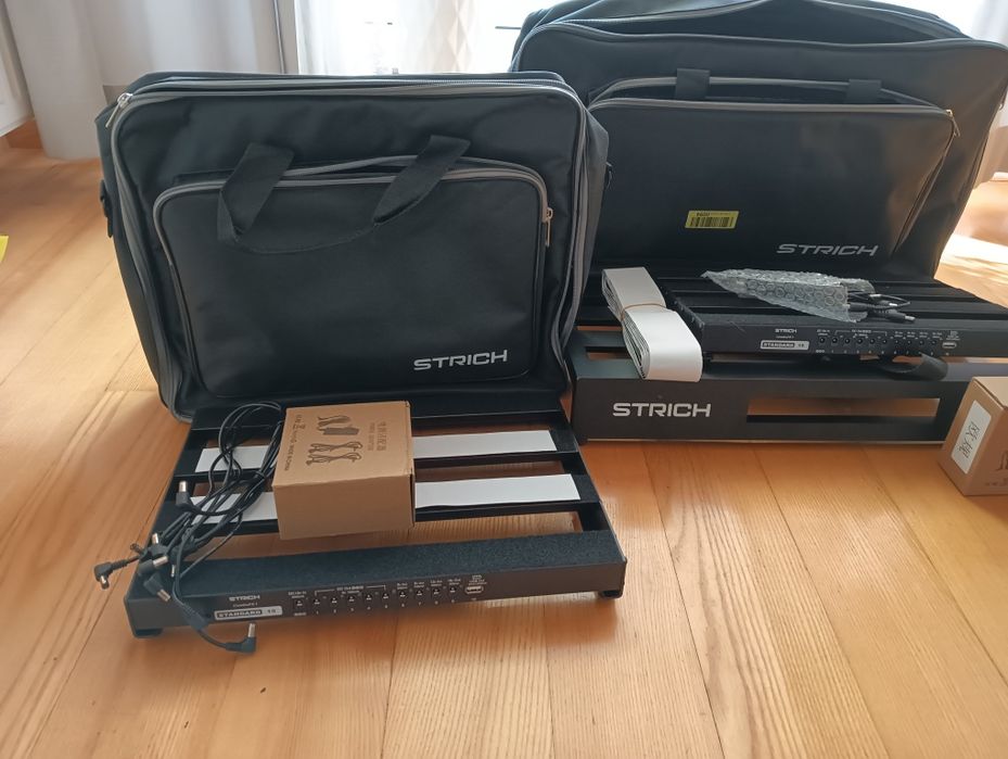 STRICH Pedał gitarowy + Pokrowce