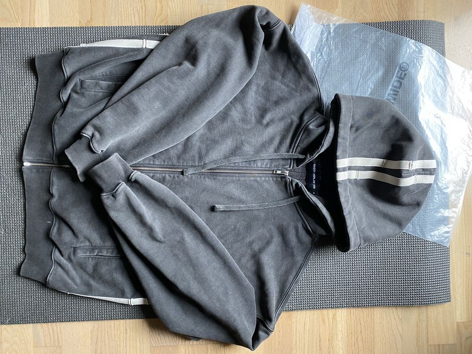 Racer worldwide zip track hoodie M