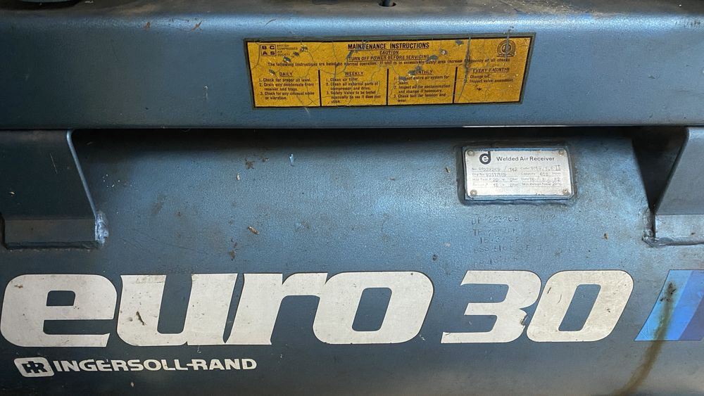 Compressor ingersoll-rand euro 30