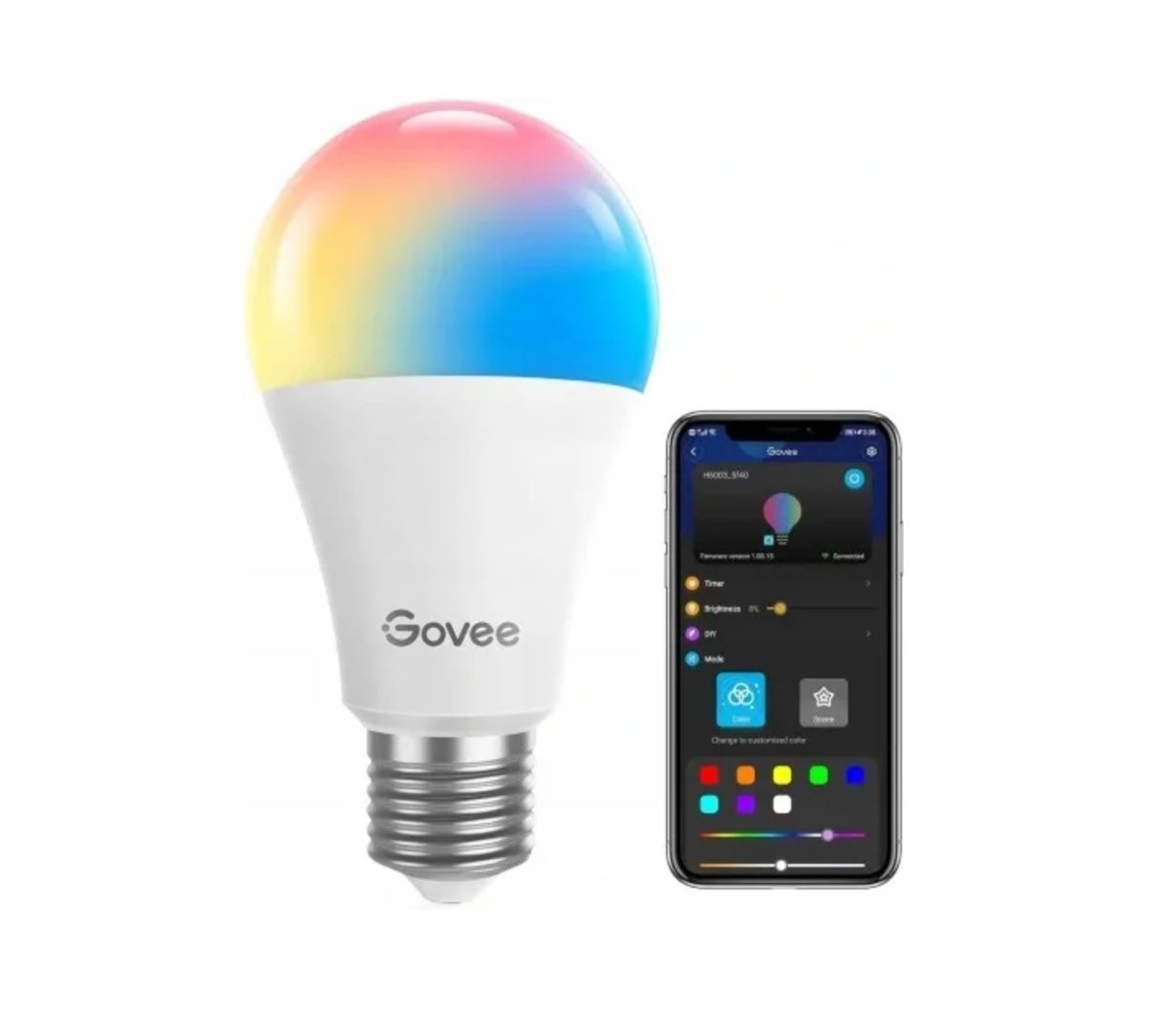 Inteligentna żarówka Govee H6008 RGBWW Wi-Fi