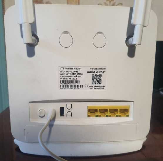 Маршрутизатор World Vision 4G connect lite