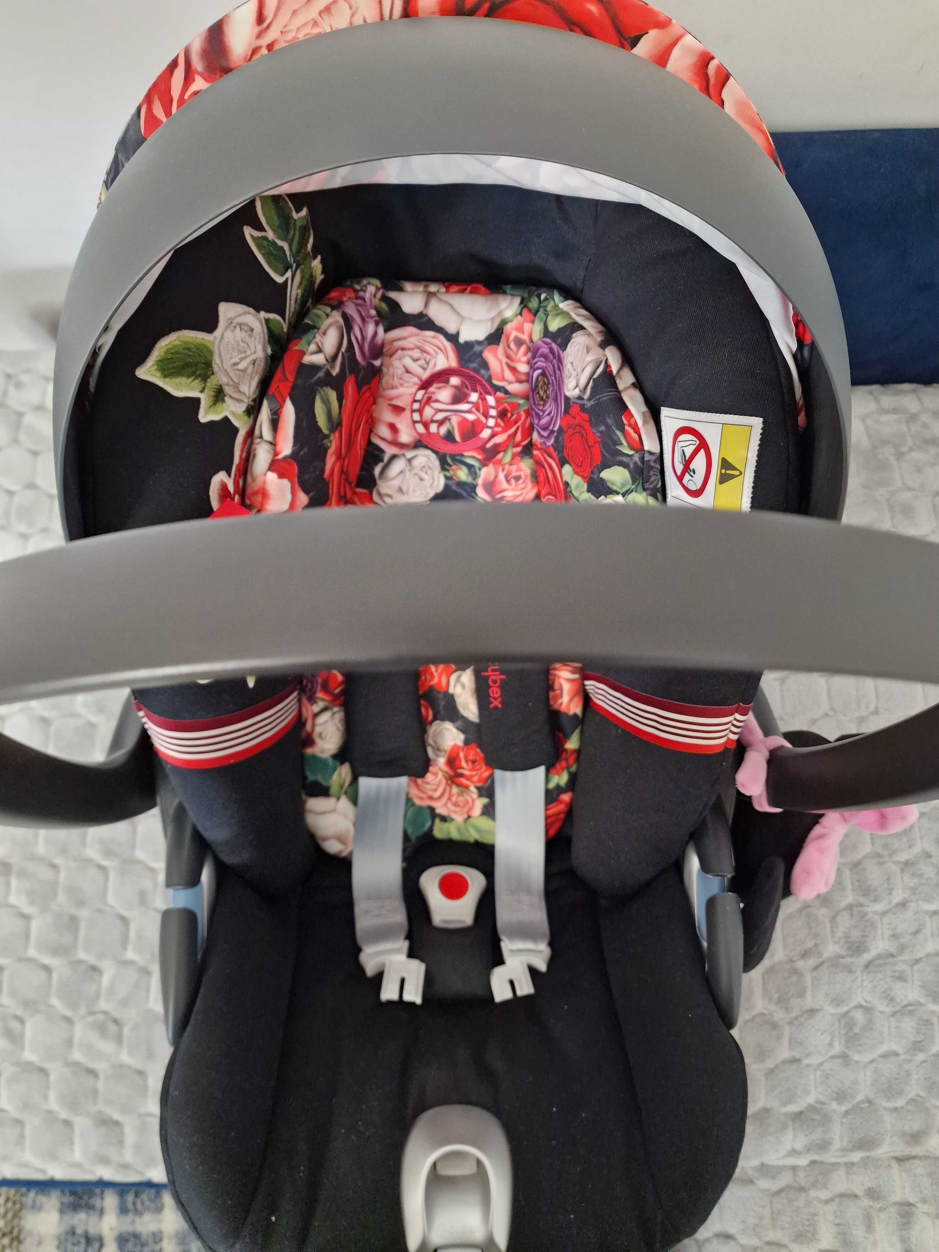 Fotelik cybex cloud z i-size plus otulacz