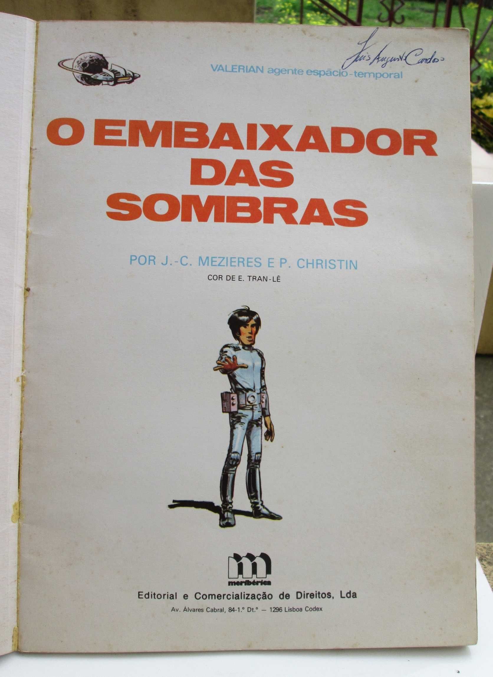 Livro bd Valerian, O embaixador das sombras