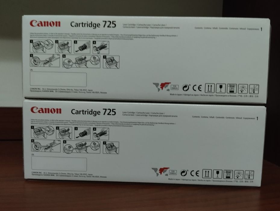 Картріджи Canon Cartridge 725 LBP6000/6030 Series MF3010