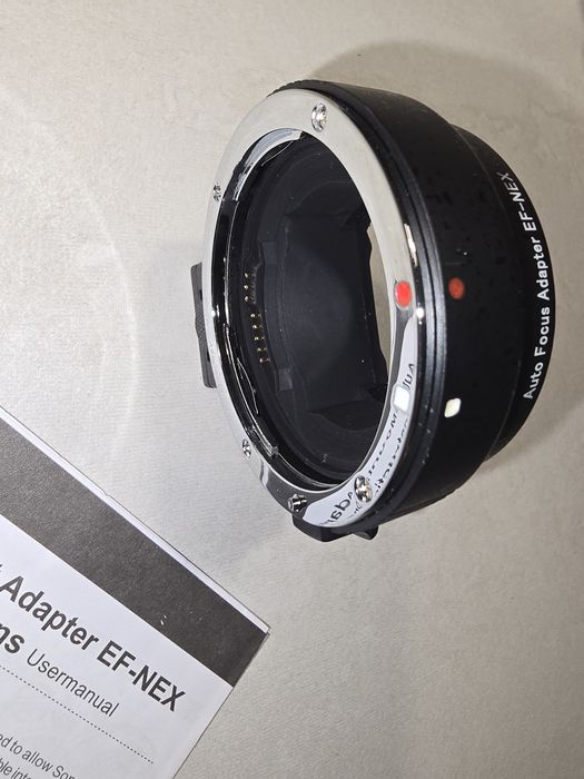 Adapter Sony EF-NEX (A5) A6---