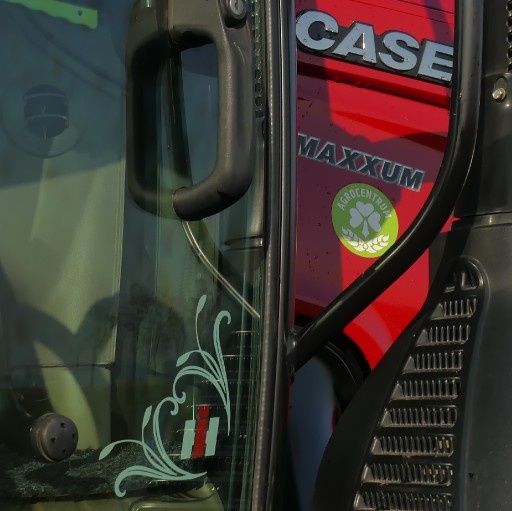 ZESTAW NAKLEJEK Na Szyby Do Ciągnika – IH