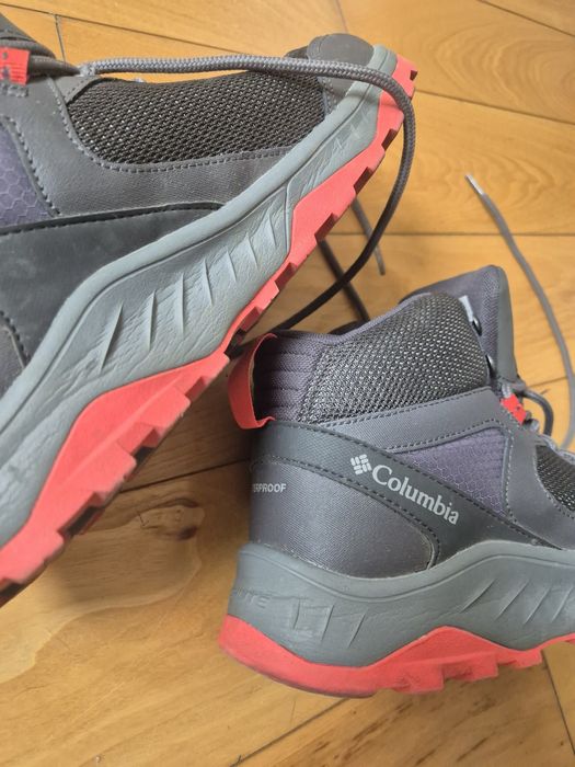 Columbia – Trailstorm Ascend – Szare buty trekkingowe do kostki