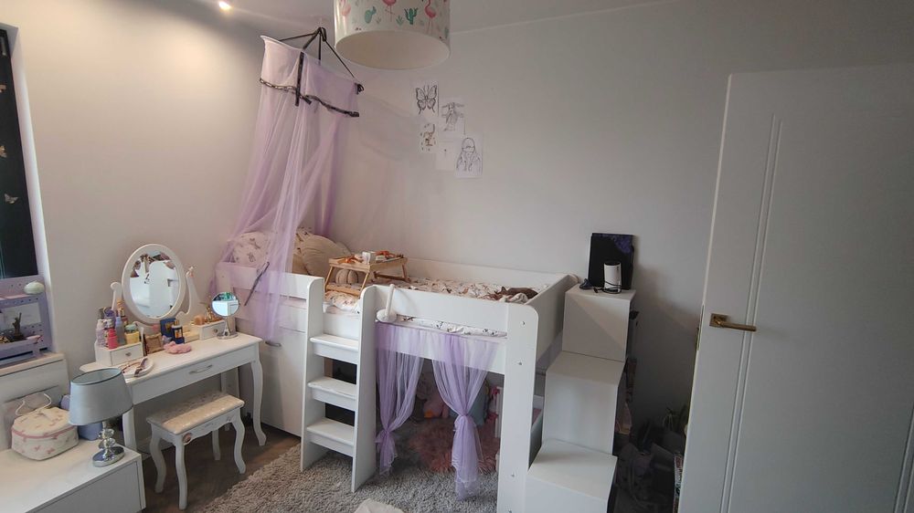Sprzedam super łóżko piętrowe antresola z biurkiem i szafą dla dziecka