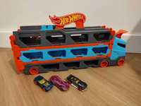Mattel Hot Wheels City Wyścigowy transporter 2w1 GVG37