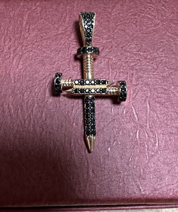 Крест золото 585