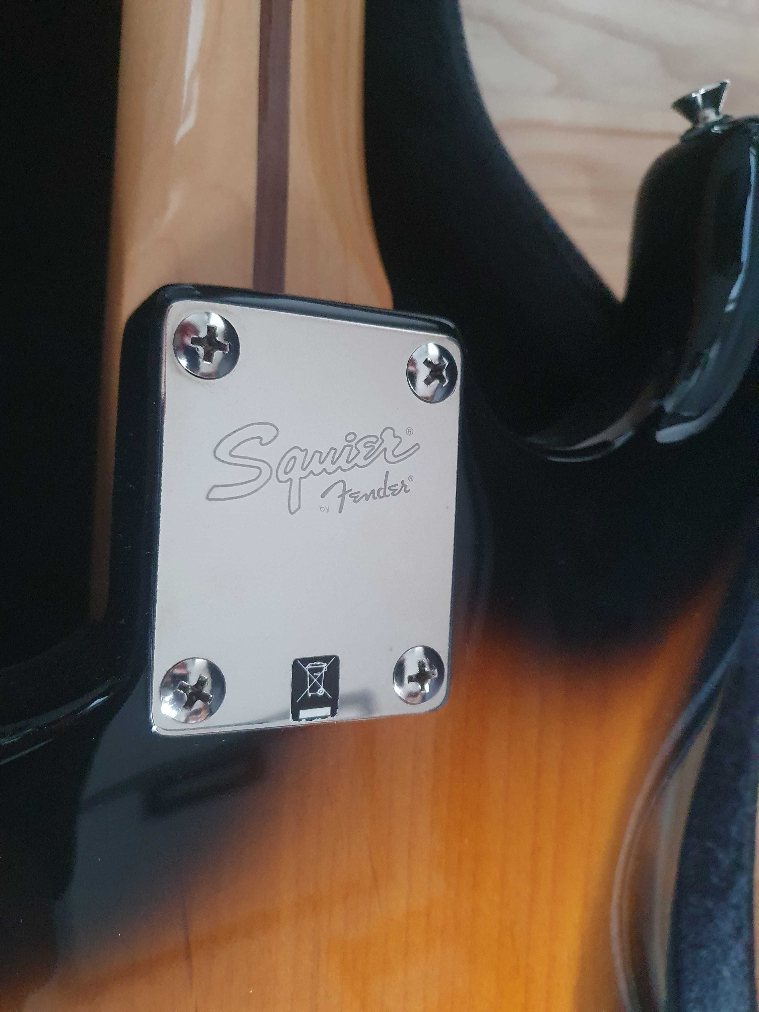 Gitara elektryczna Stratocaster korpus Squier gryf Fender