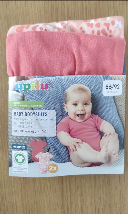 Bawełniane body dziewczece