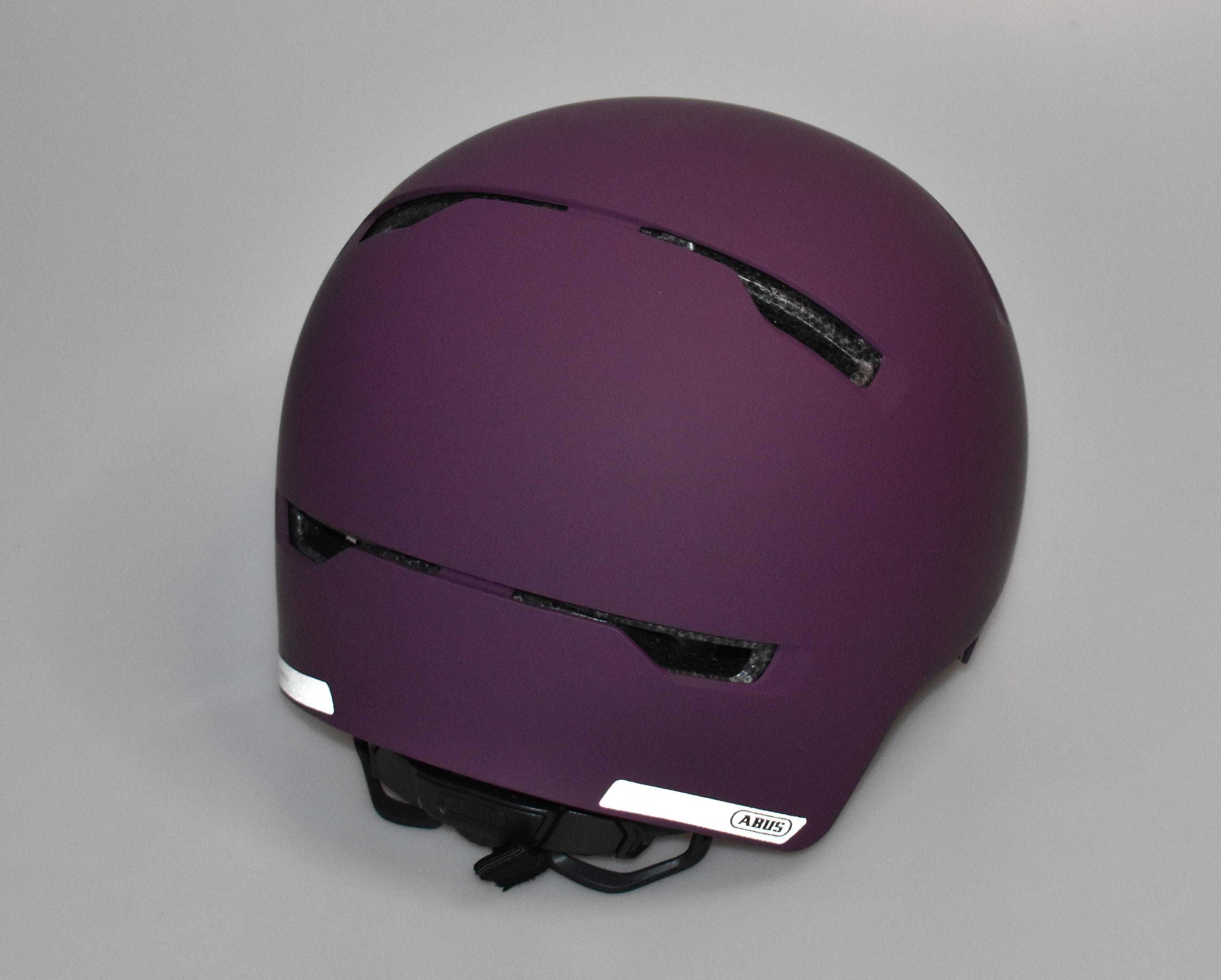 Kask rowerowy Abus Scraper 3.0 r. M/L 54-58 Fioletowy