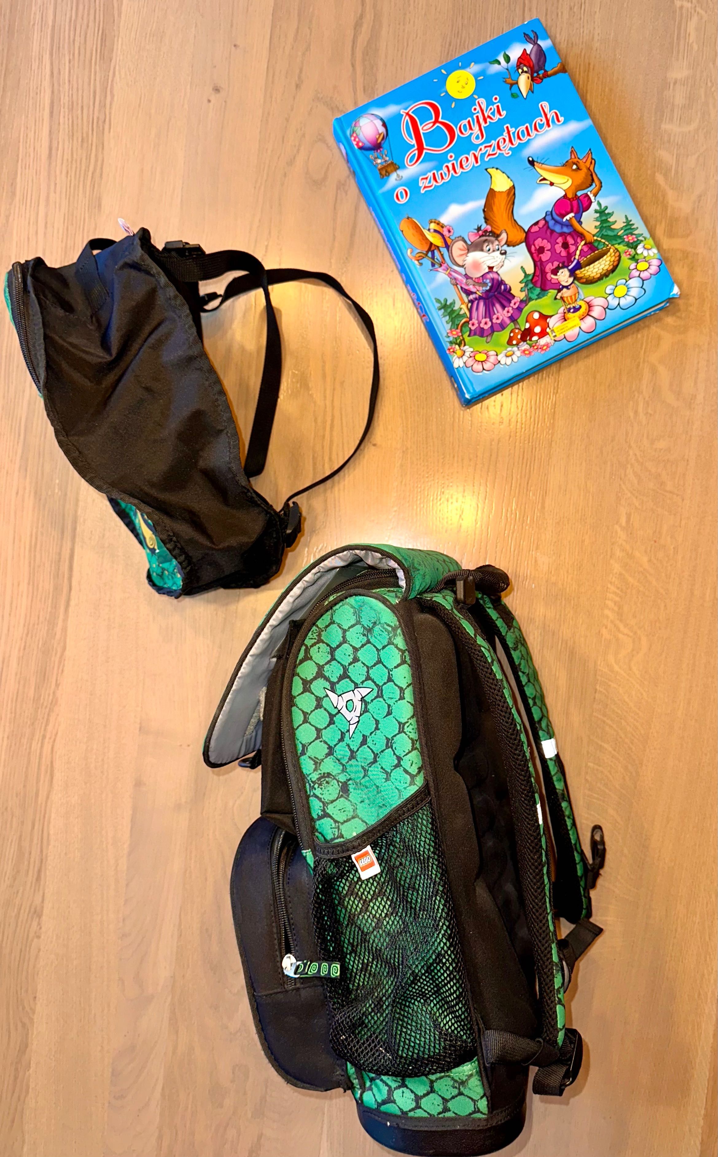 LEGO NINJAGO PLECAK SZKOLNY, plecaczek, worek na buty + gratis