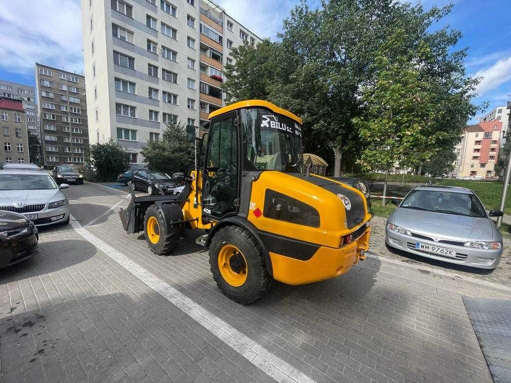 Wynajem ładowarki kołowej JCB CAT KUBOT